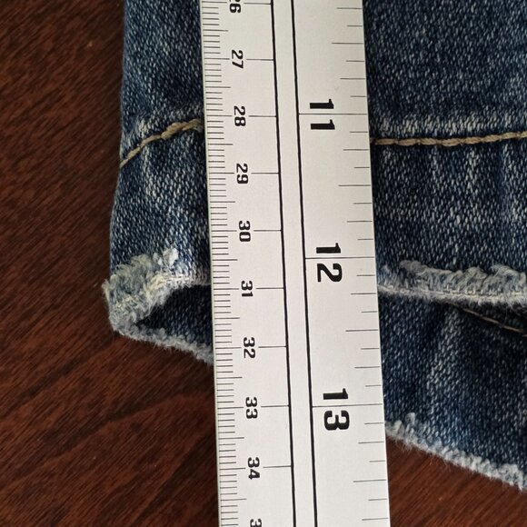 Vintage Y2K JNCO Carson Baggy Relaxed Mens Size 40 Blue Denim Shorts - Picture 9 of 9